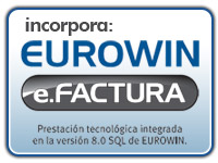 Eurowin incluye facturación electrónica mediante el modelo efactura.